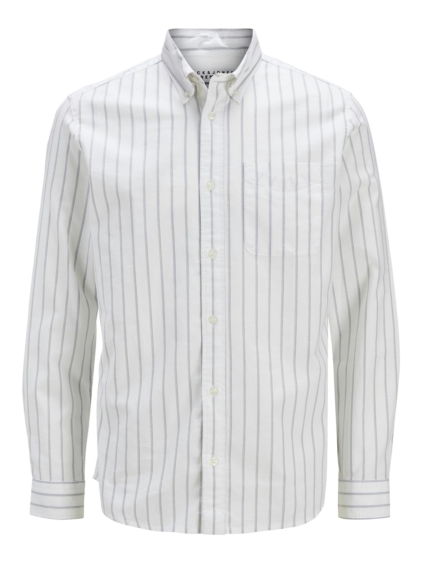 Jack & Jones Oxford Shirt With Long Sleeves For Men (JPRBLUBROOK) in 8 Colours, L-XL