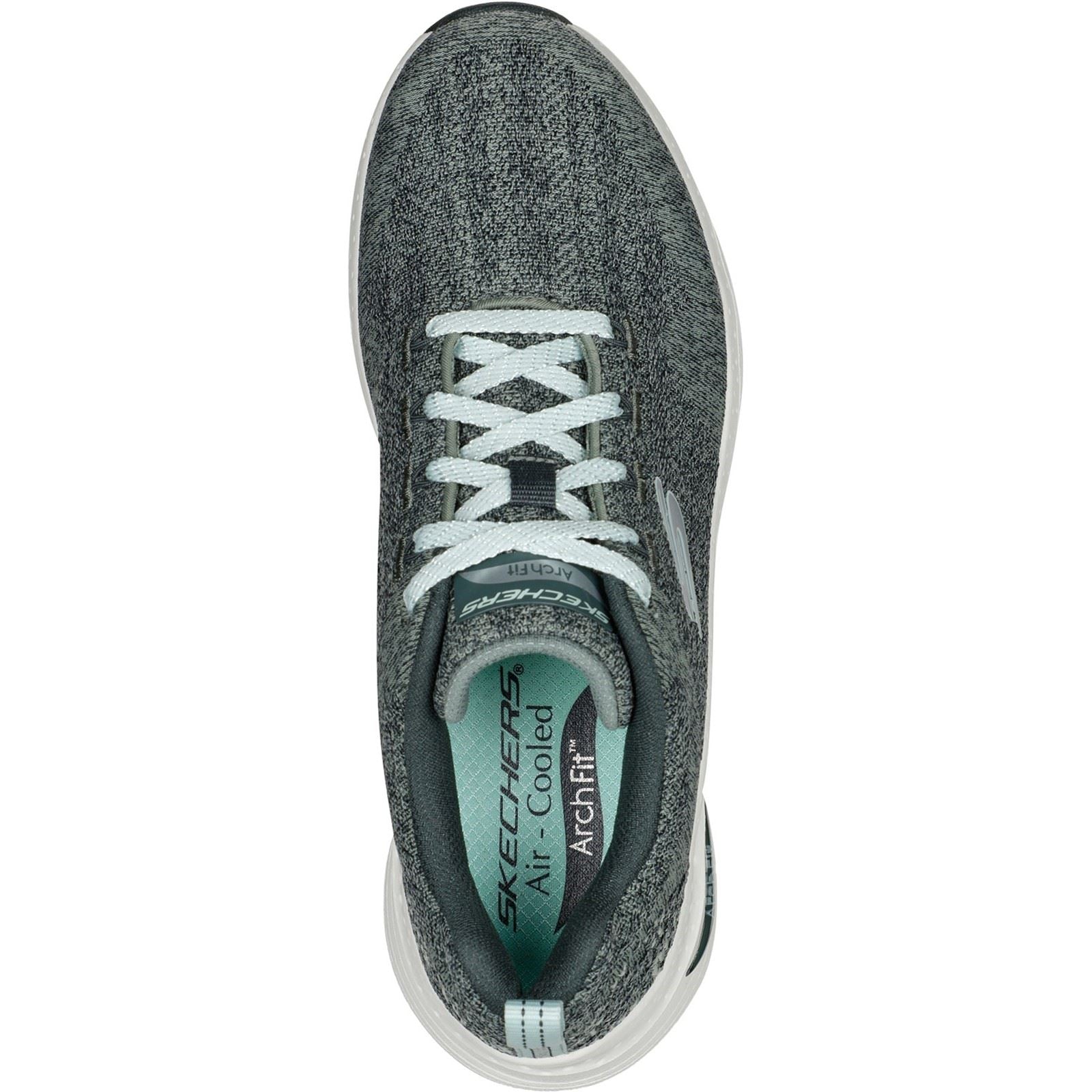 Skechers (GAR149414) Women's Arch Fit Comfy Wave Trainer in Sage 3 to 8
