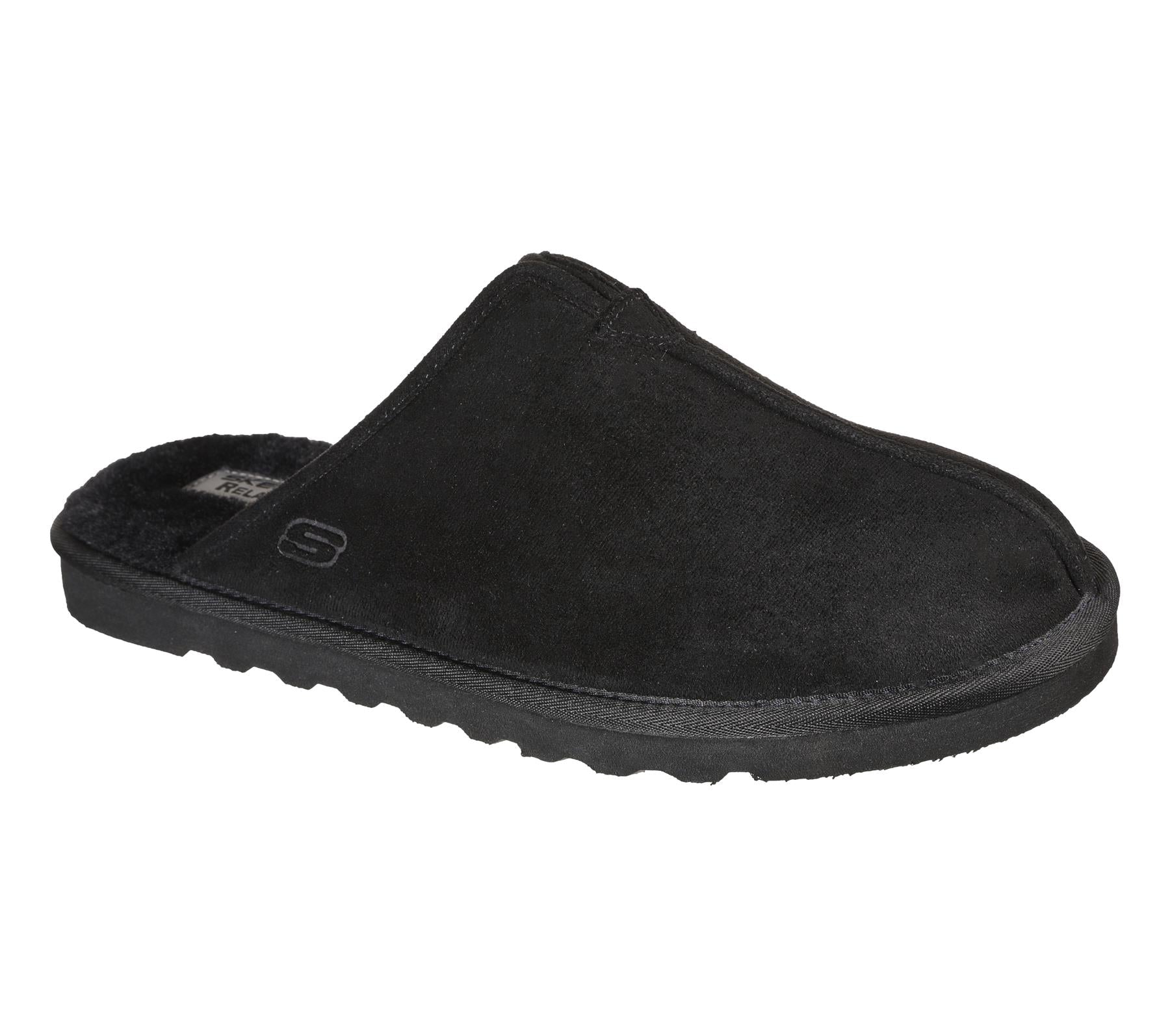 SKECHERS Men's Renten-Palco Slip-on Backless Casual Comfort Slippers in Black Size UK6 to UK13