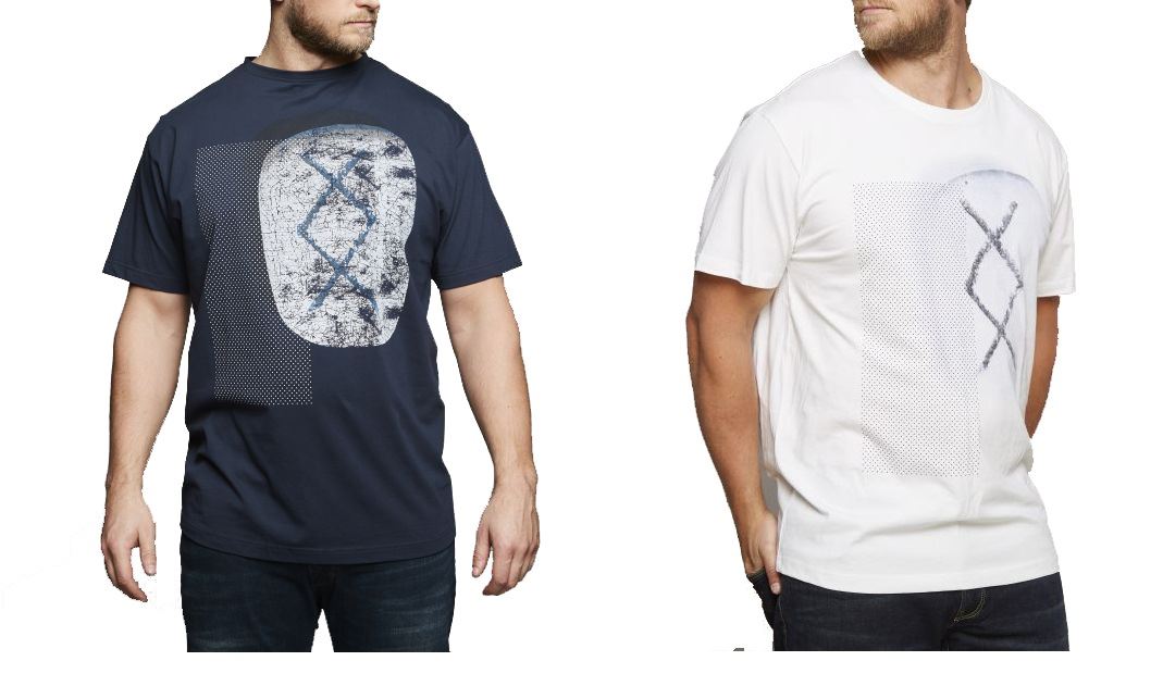 North 564 Pure Premium Cotton Printed Tee (71161) in Size 2XL-8XL