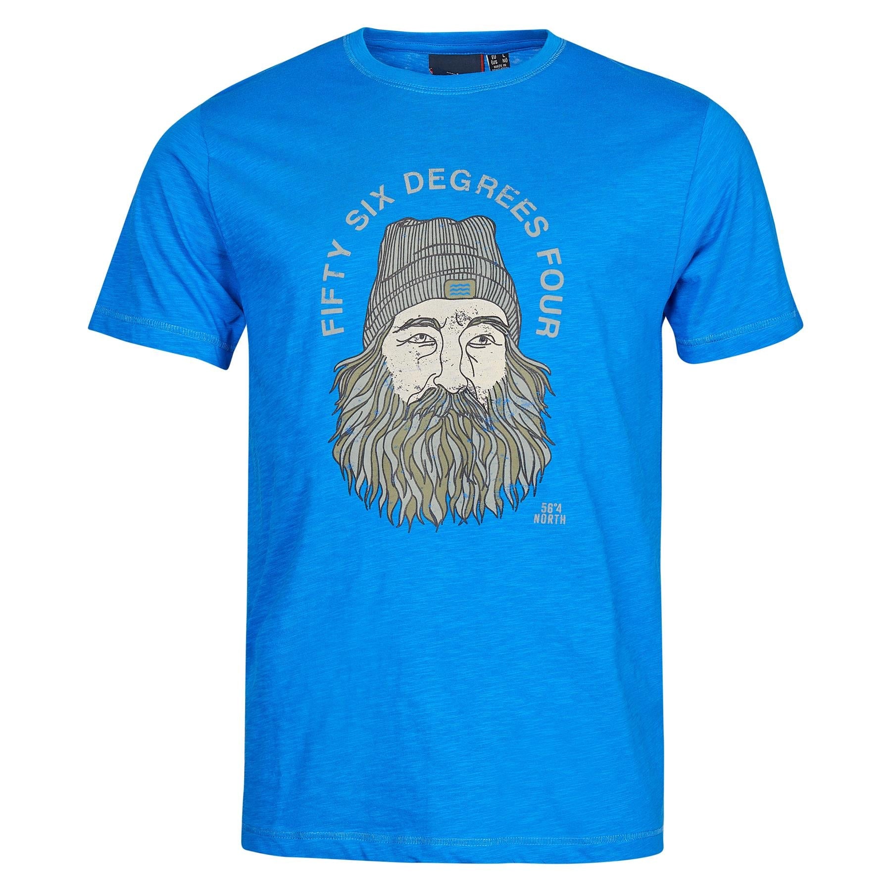 North 564 Mens Big Size Printed Cotton Tee Shirts (03104)