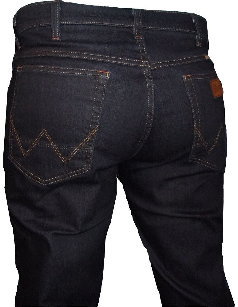 WRANGLER TEXAS STRETCH BRUSHED BACK DENIM JEANS