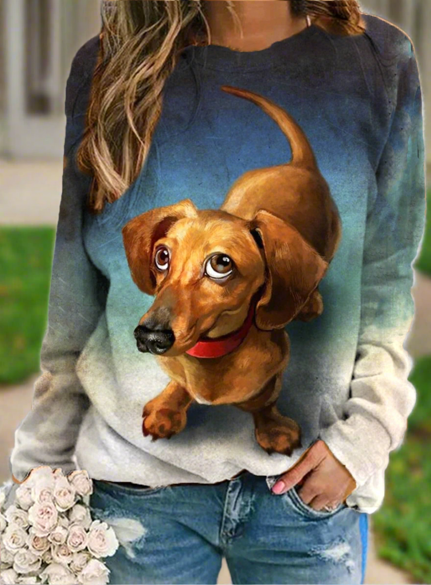 Adorable and Funny Animal Print Sweatshirt Collection