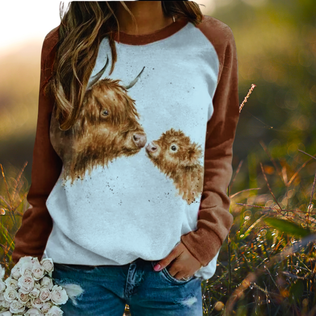 Adorable and Funny Animal Print Sweatshirt Collection