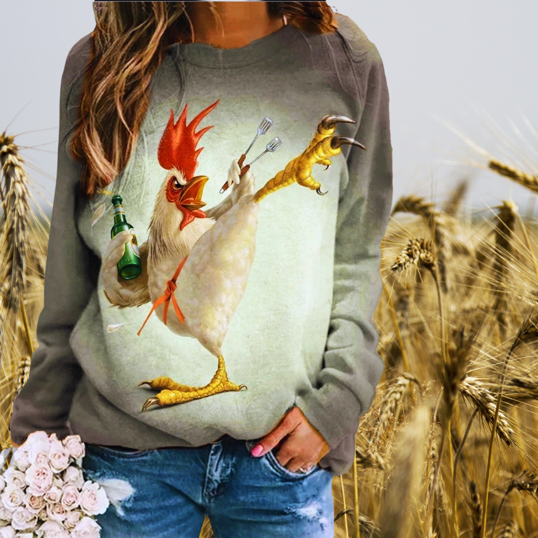 Adorable and Funny Animal Print Sweatshirt Collection