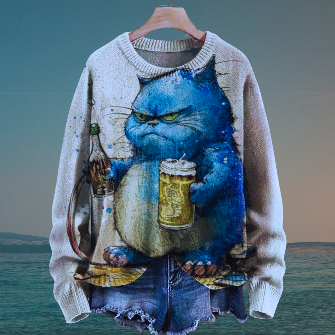 Cute Casual Cat Sweater SELECTION