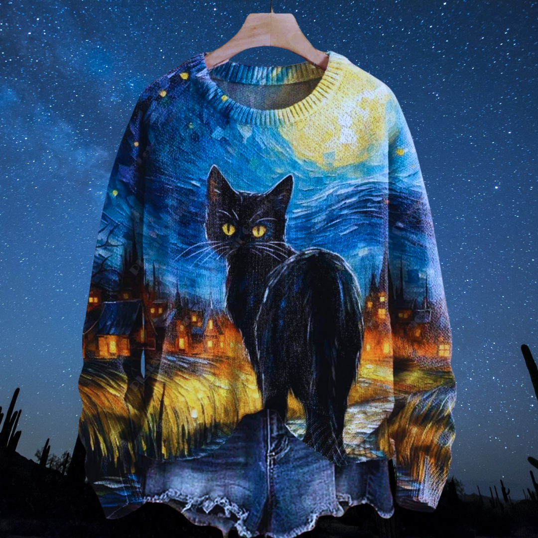 Cute Casual Cat Sweater SELECTION