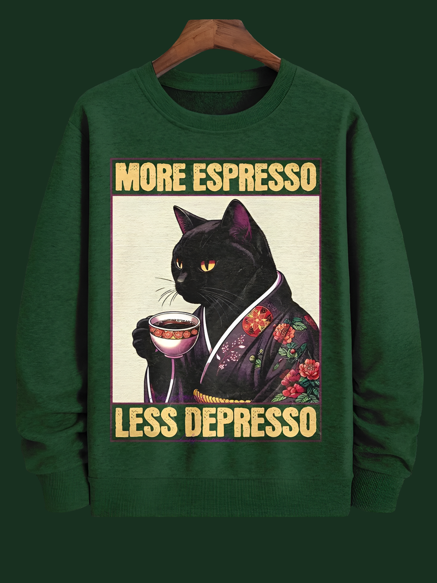 Cat Art Sweatshirt Collection