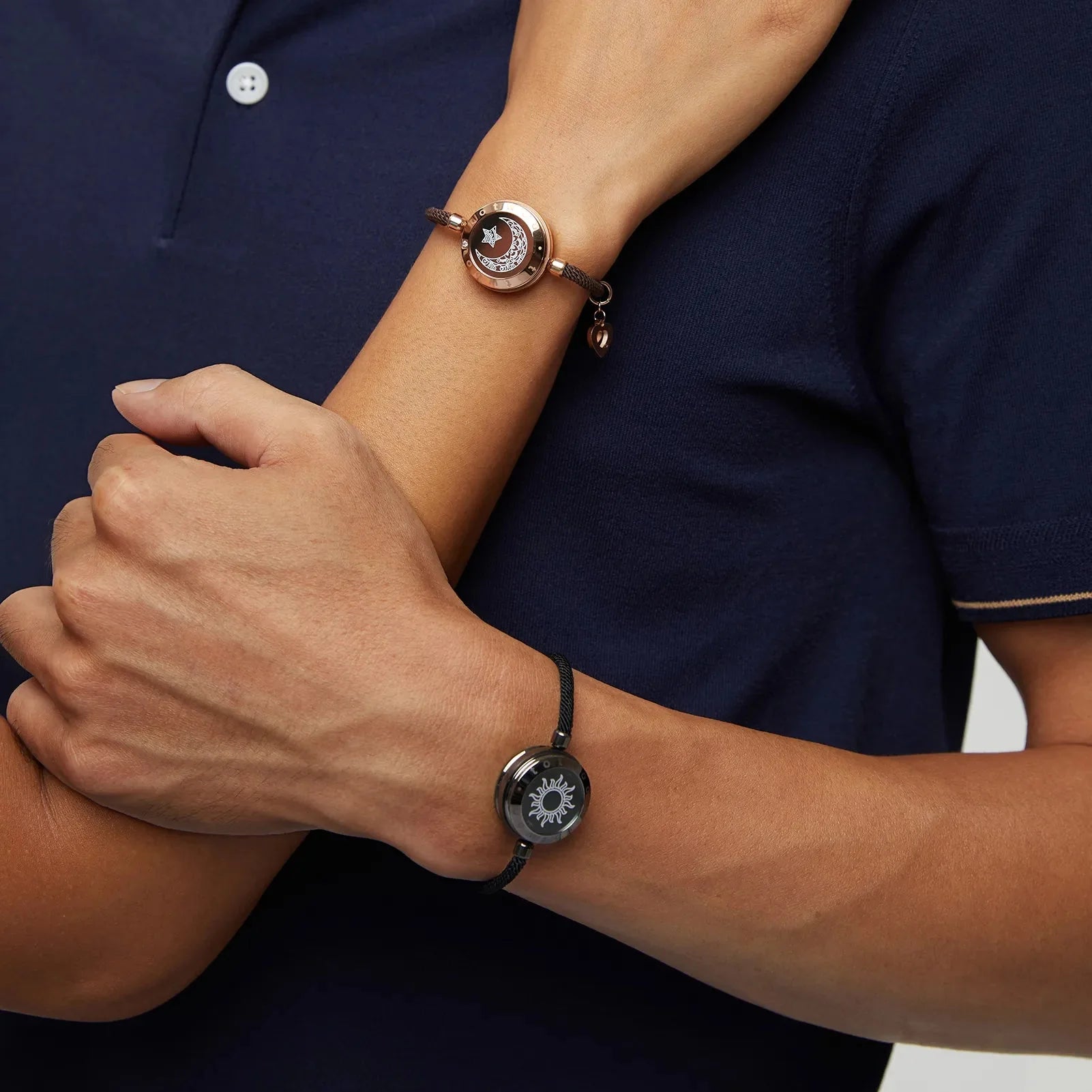 totwoo Long Distance Light Up Smart Bracelets (Couples & Long Distance Relationship)