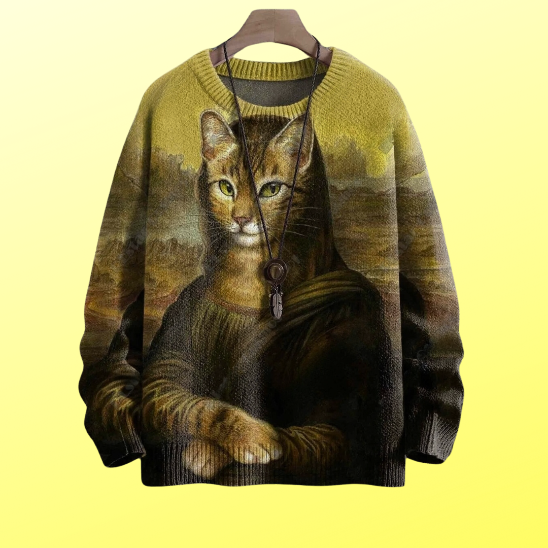 Cat Art Unisex Sweater Collection