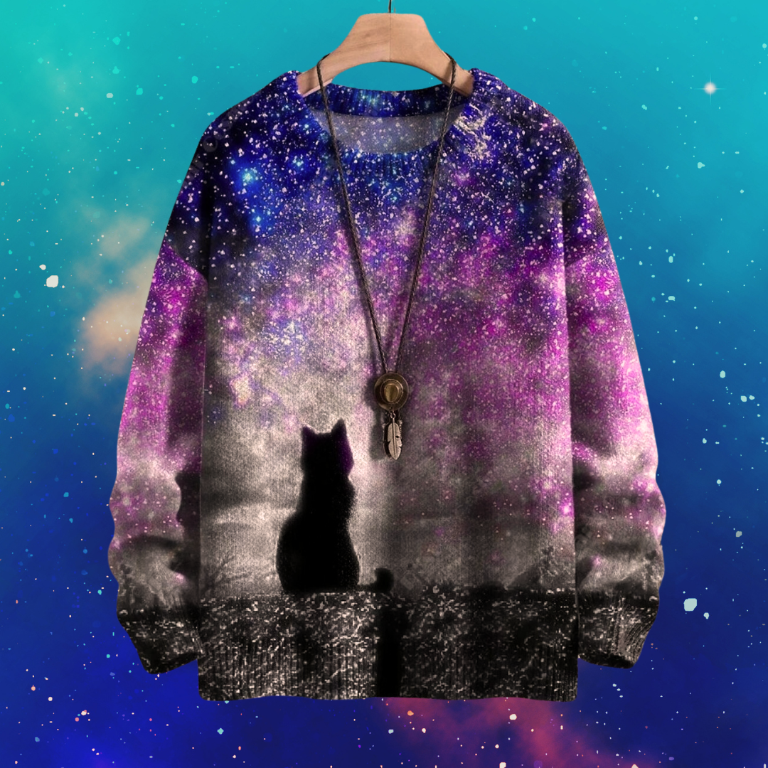 Cat Art Unisex Sweater Collection