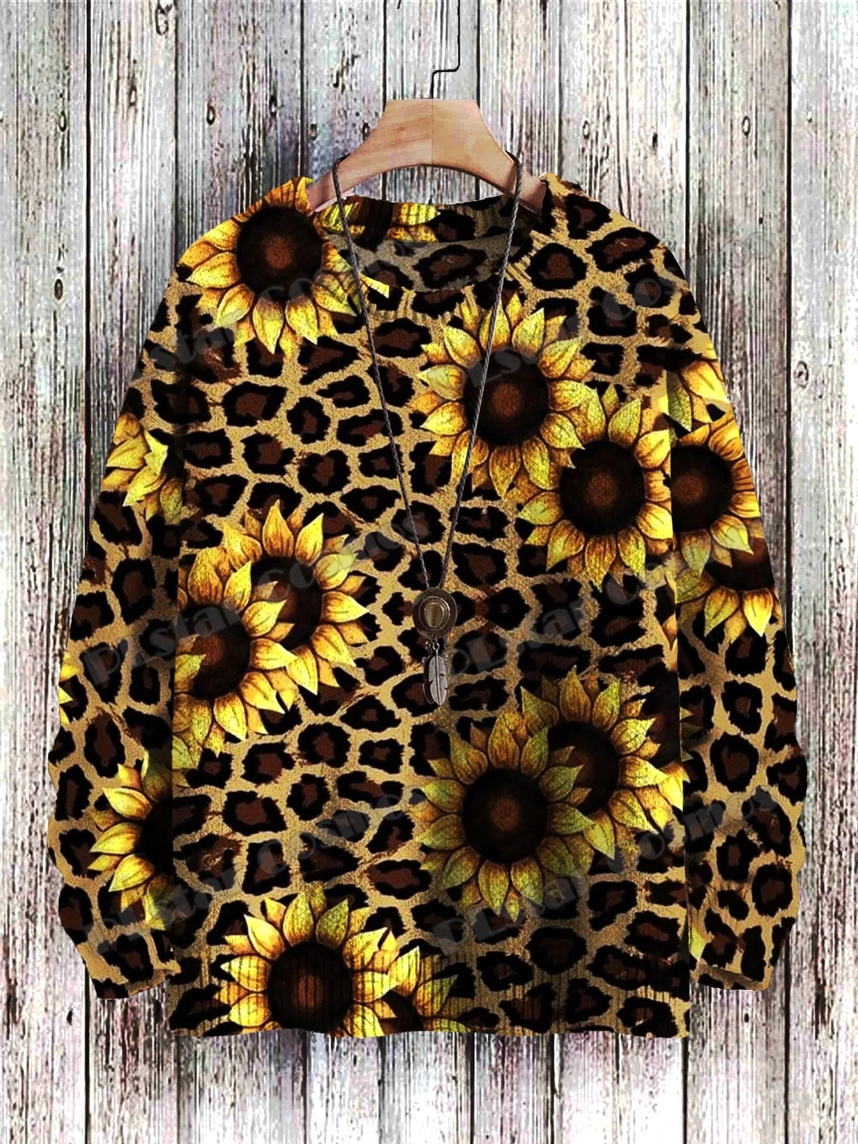 Adorable Funny Cat & Floral Casual Unisex Sweater Collection