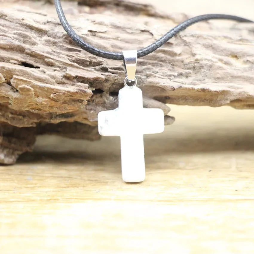 Crystal Quartz Cross Shape Pendant SELECTION