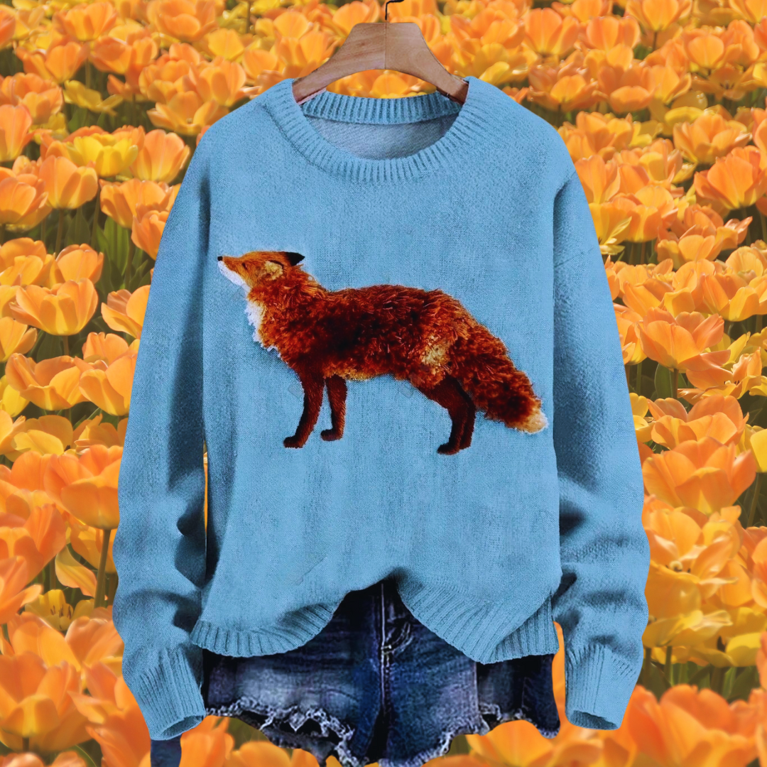 Adorable Unisex Sweater Collection with Fox Patterns