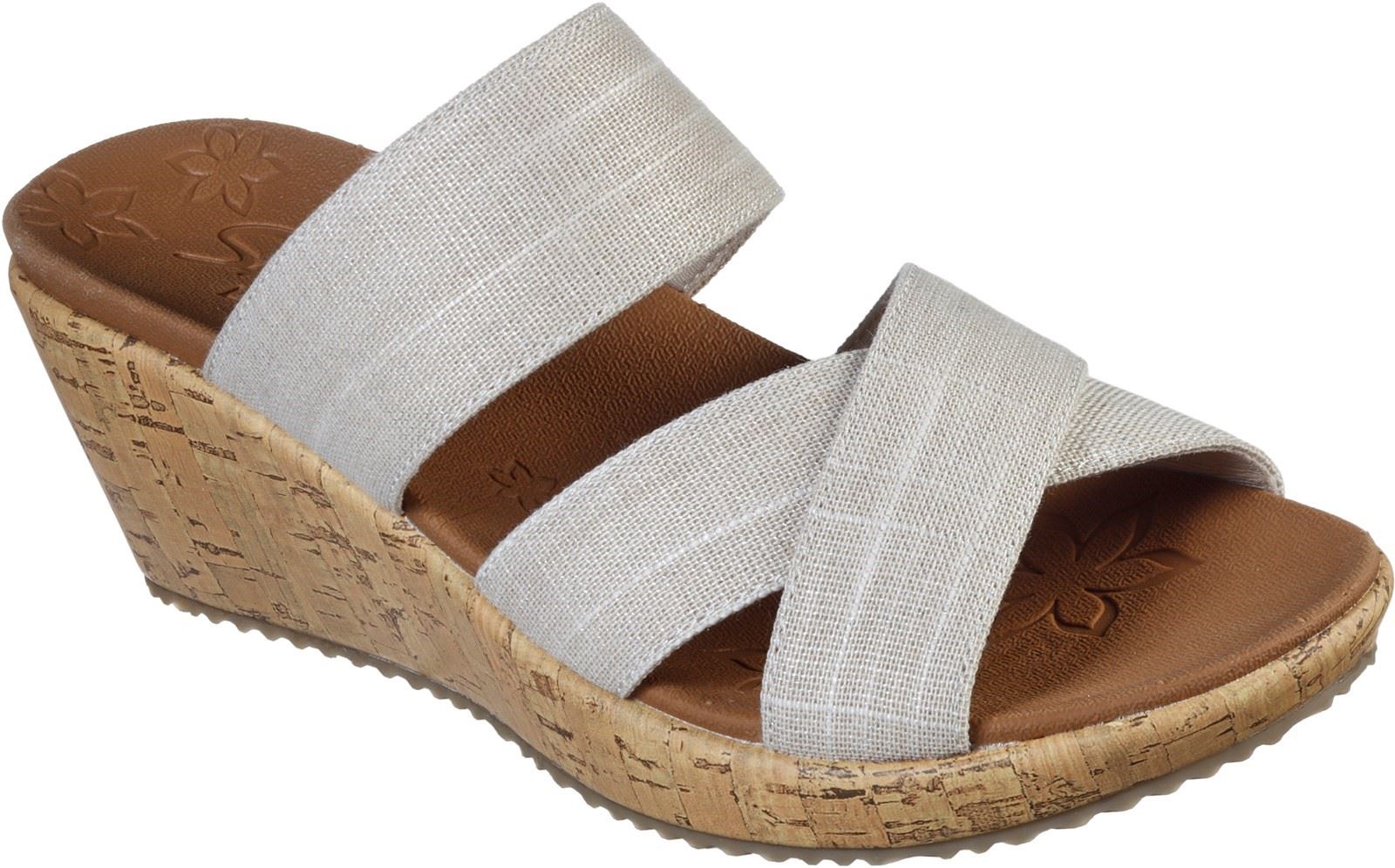 Skechers Beverlee Canyon Dangle Summer Shoes Sandal Ladies Summer in  Natural