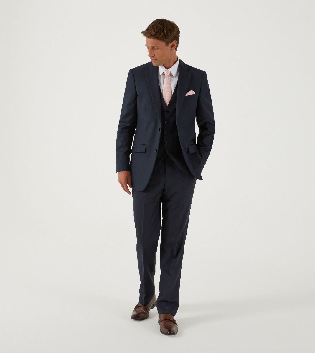 Skopes Men's Farnham Tailored Fit Waist Coat in Navy 34 to 62 Regular