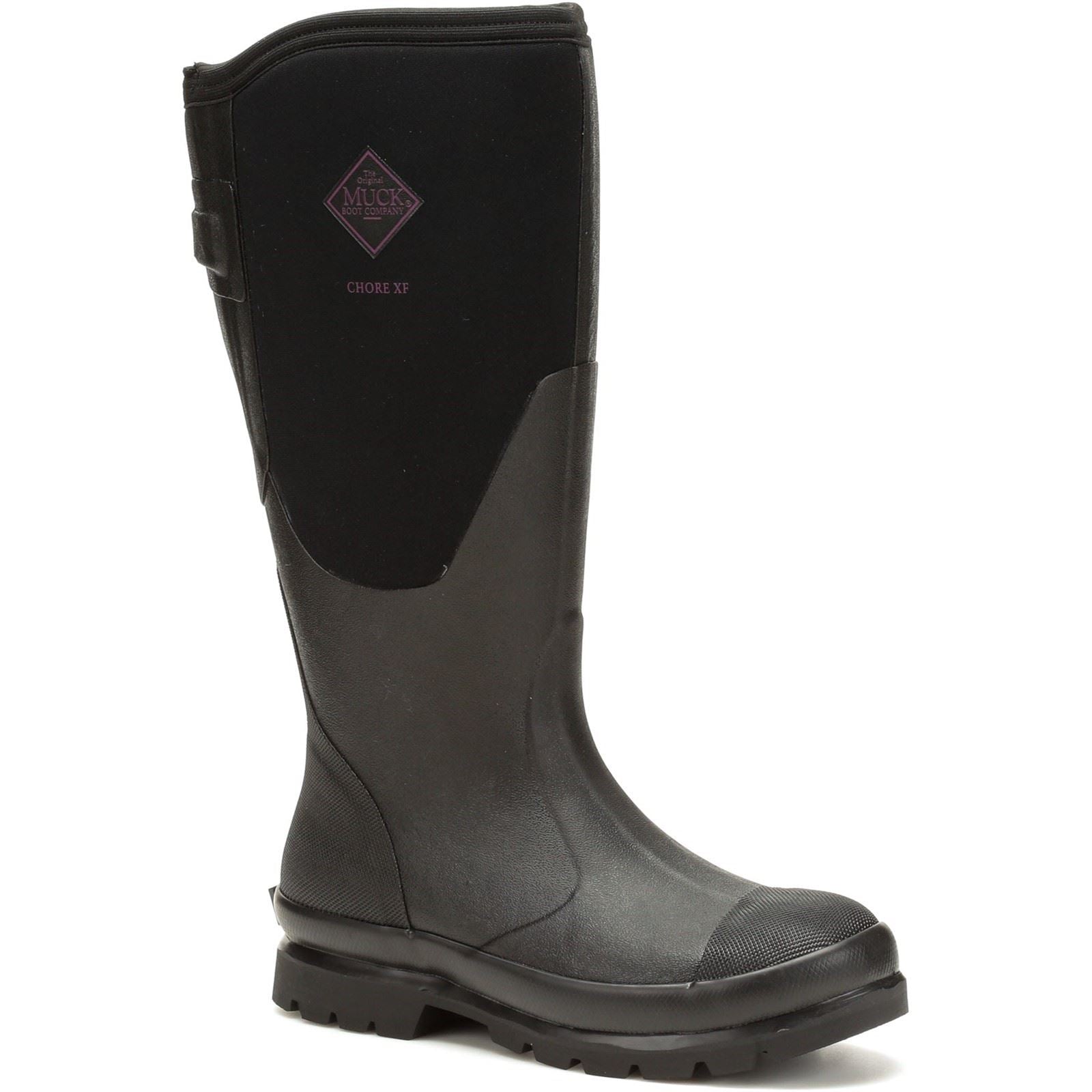 Muck Boots Women's Chore Adjustable Tall Boot in Black 1 to 7