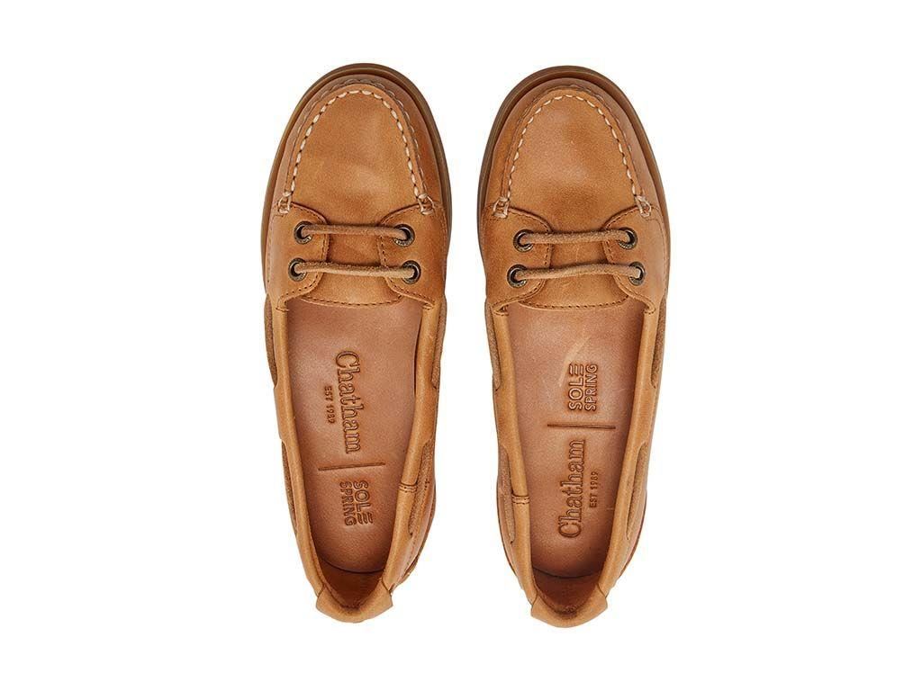 Chatham Women's Bali Lady G2 Premium Nubuck Low-Fronted Boat Shoes in 3 Colour Options 3 to 9