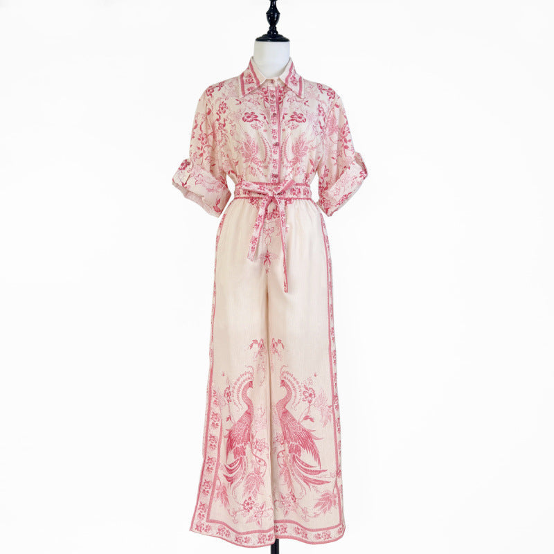 Rolled Sleeves Modest Summer Suit