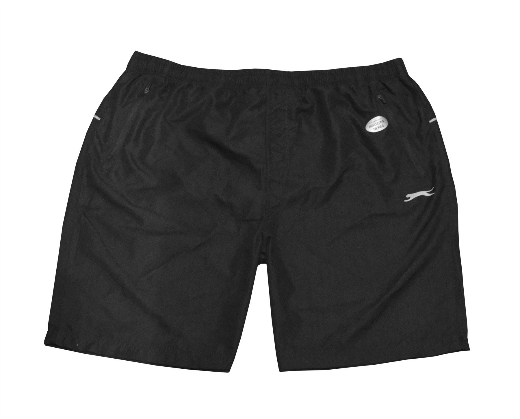 Slazenger Men's Sports/Beach Shorts (Jennings) With Reflective Details in Size 2XL to 5XL, 2 Color Options