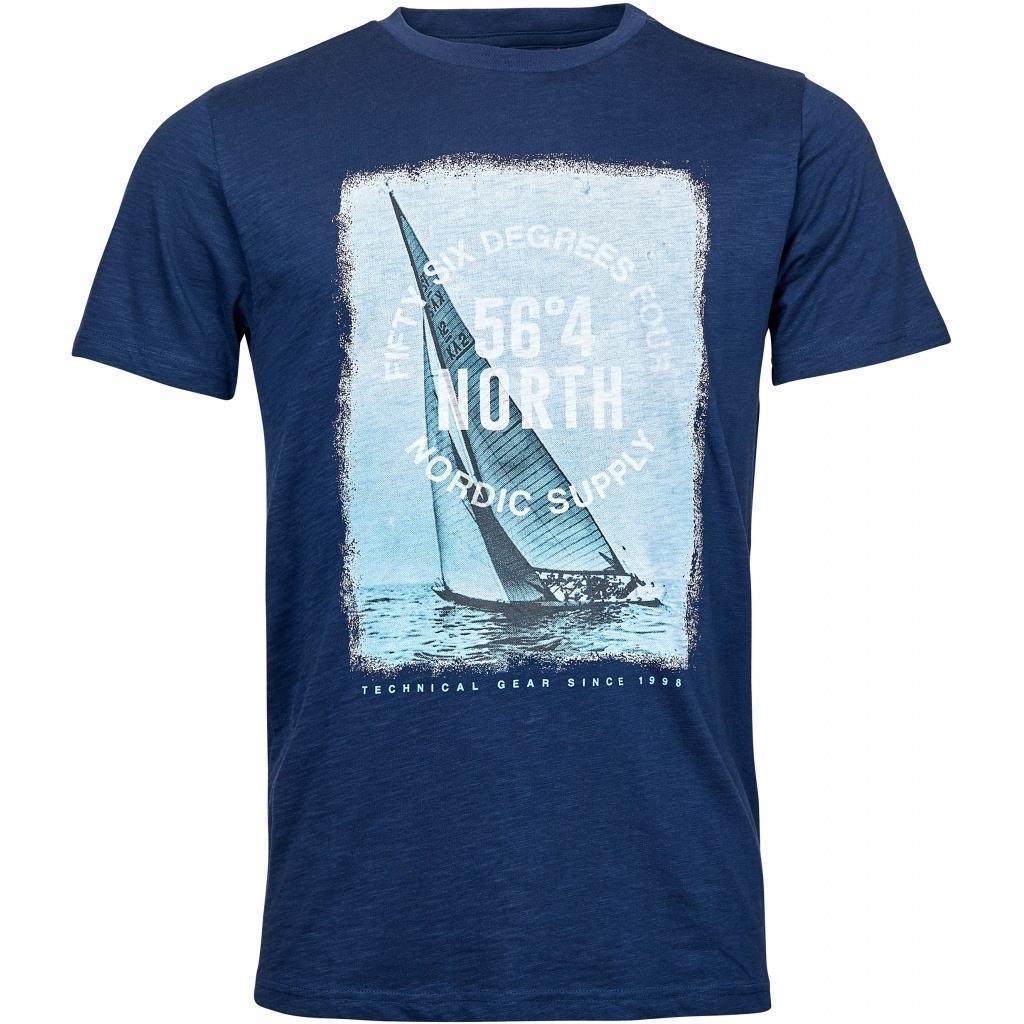 North 564 Mens Big Size Printed Cotton Tee Shirts (01149)