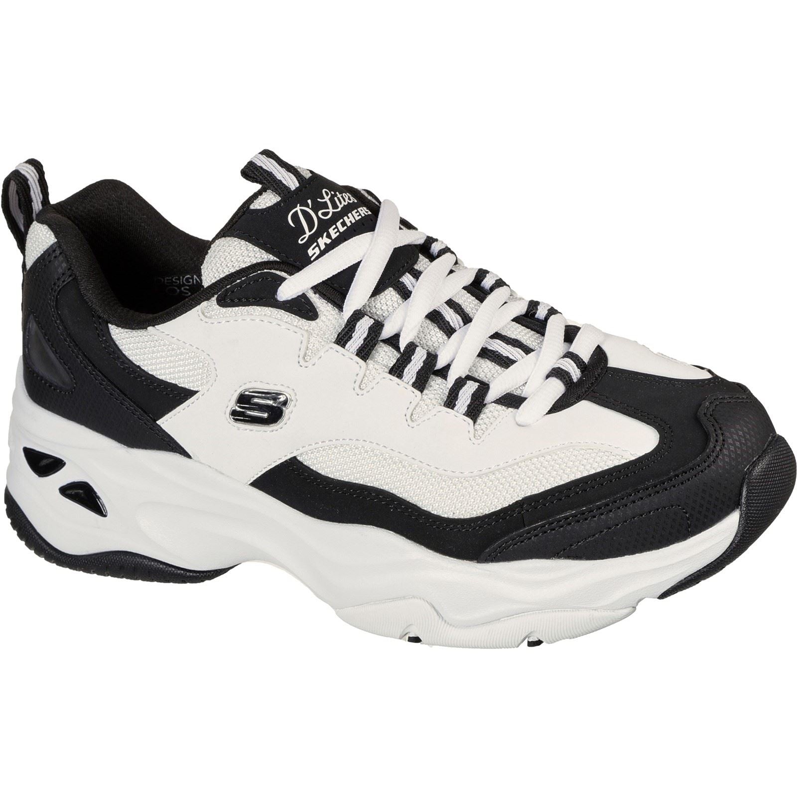 Skechers (GAR149492) Ladies Sports D'Lites 4.0 Fresh Diva Shoes in UK 3 to 8