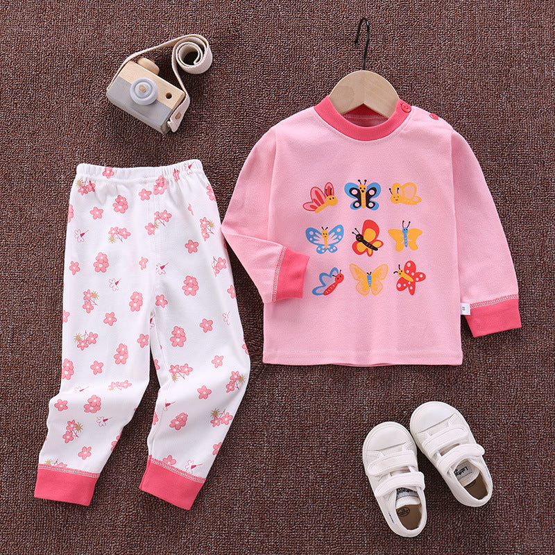 Children's Unisex 2-Pieces Cotton Suit