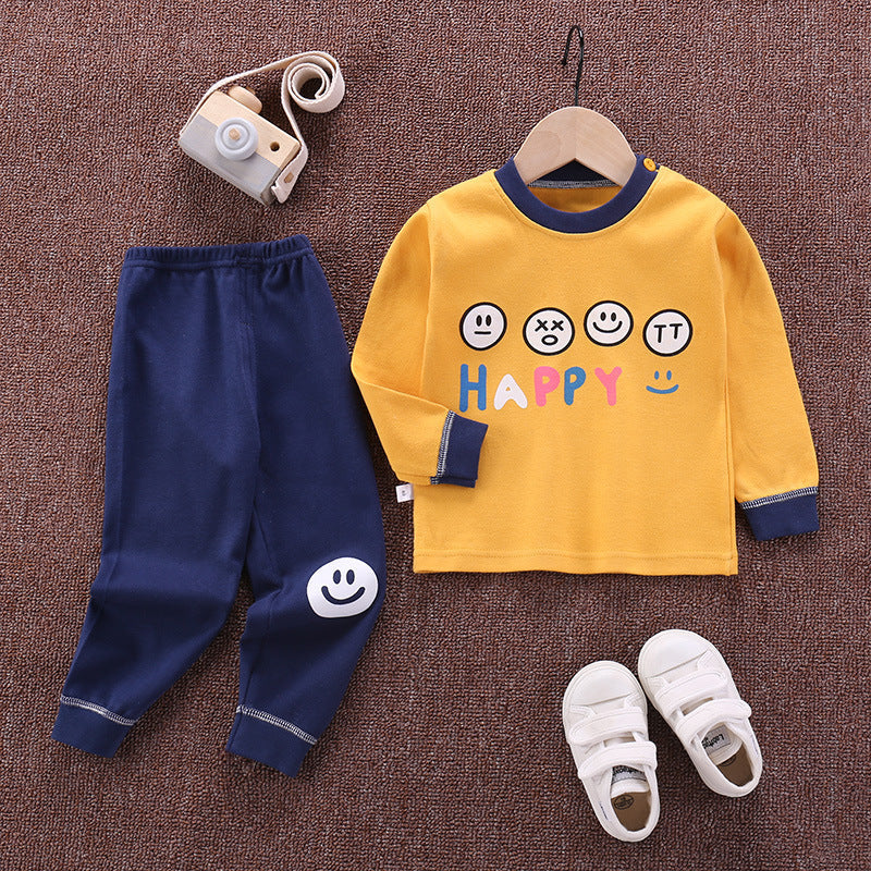 Children's Unisex 2-Pieces Cotton Suit