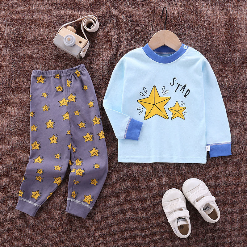 Children's Unisex 2-Pieces Cotton Suit