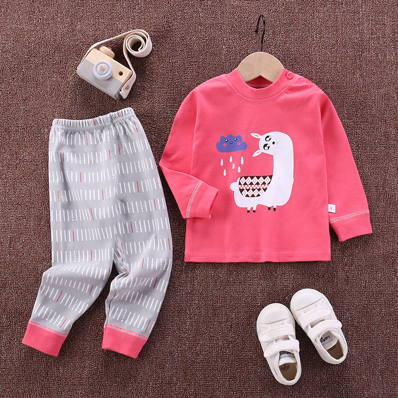 Children's Unisex 2-Pieces Cotton Suit