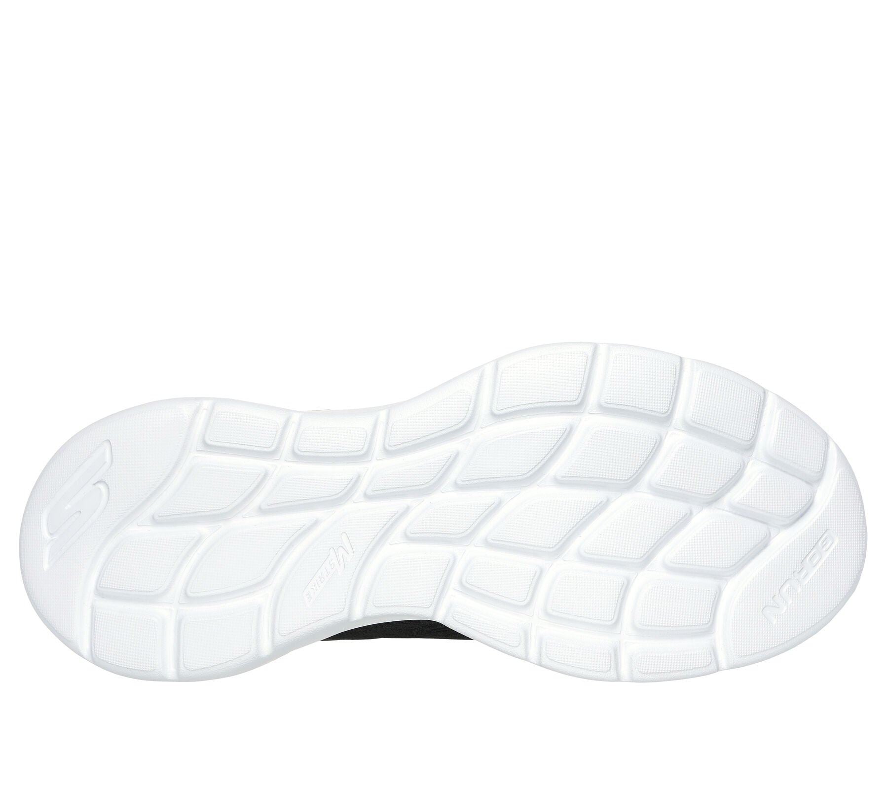 Skechers Men's GO RUN Lite Sports Shoes in Black/White/Red, Sizes 10 to 13