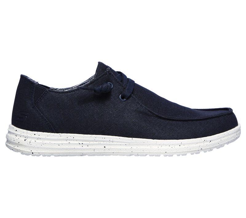 Skechers (210101) Men's Relaxed Fit: Melson - Chad Canvas Shoes in 2 Colours 8 to 15