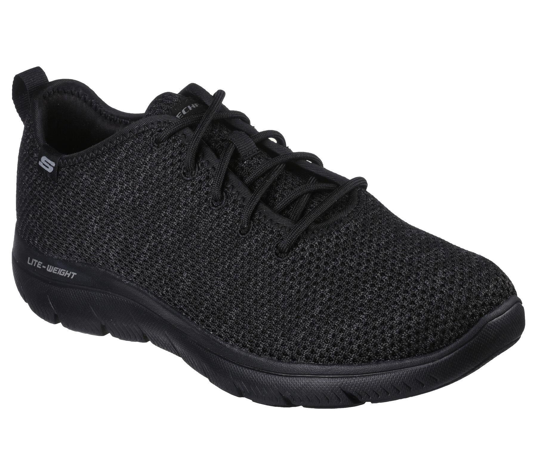 Skechers Men's Summits Doharis Shoes in Black, Sizes 8 to 13 Black