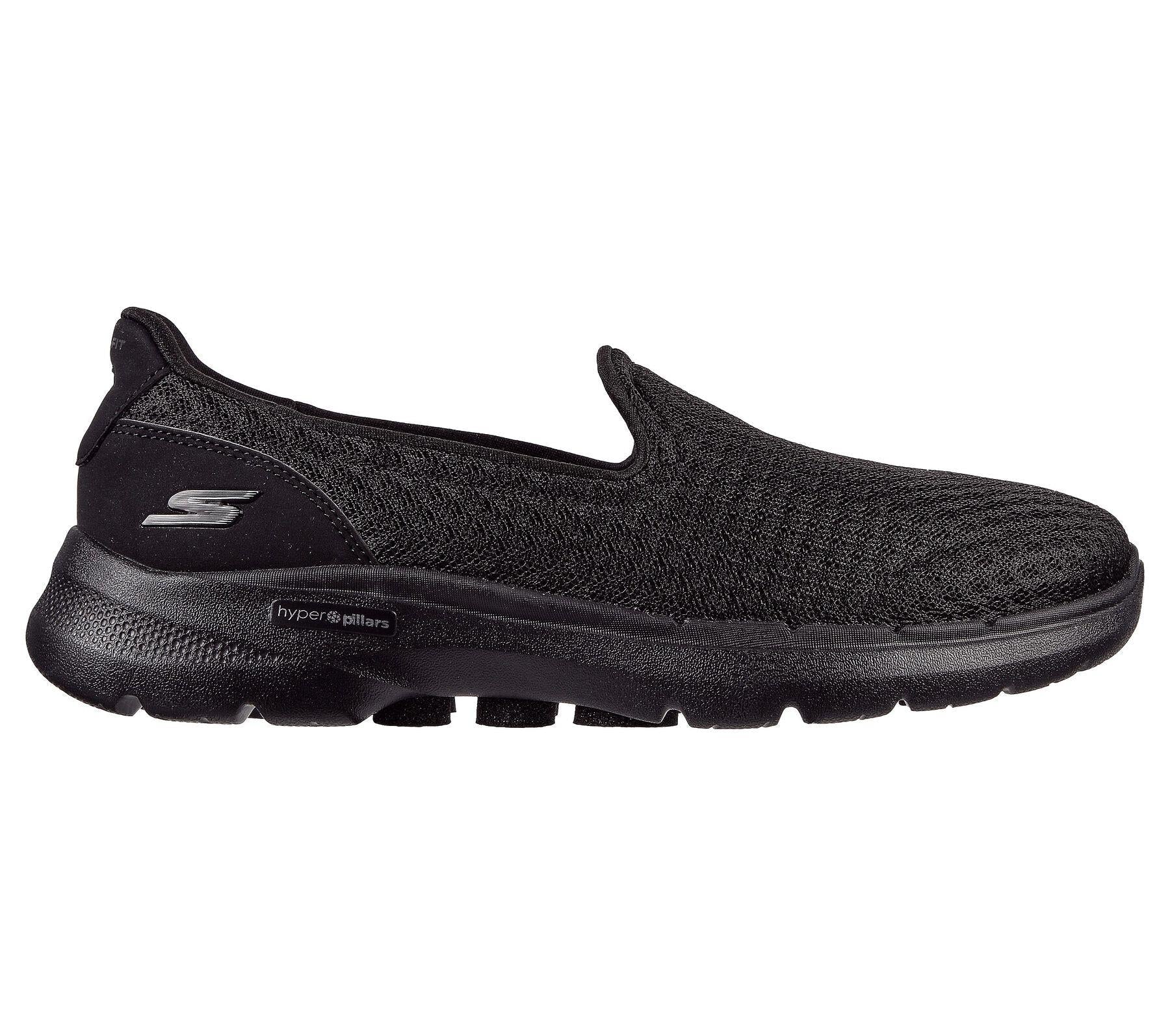 Skechers (GAR124508W) Slip On Ladies Go Walk 6 Big Splash Shoes in UK 4 to 8