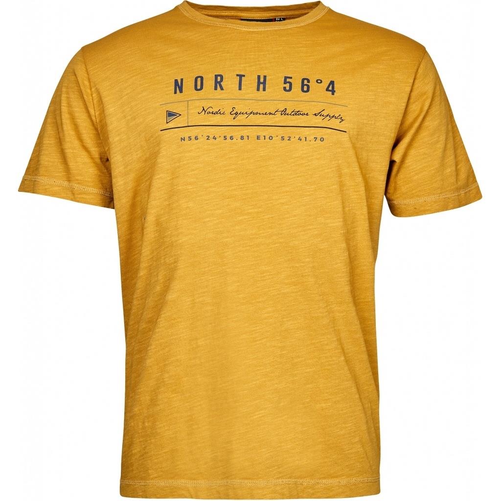 North 564 Mens Big Size Printed Cotton Tee Shirts (01104)