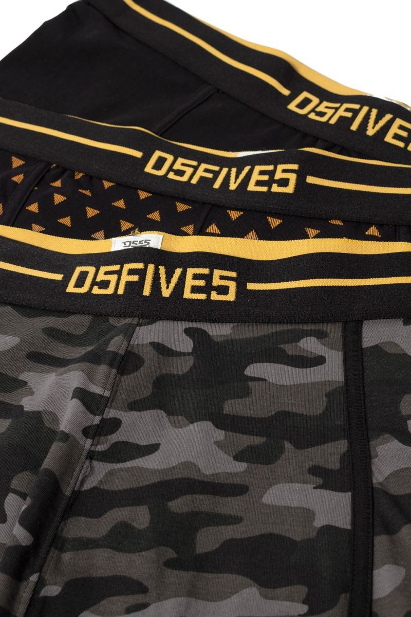D555 Men's Cotton Stretch Printed Boxer (Sylvester) Black, Sizes 2XL to 8XL