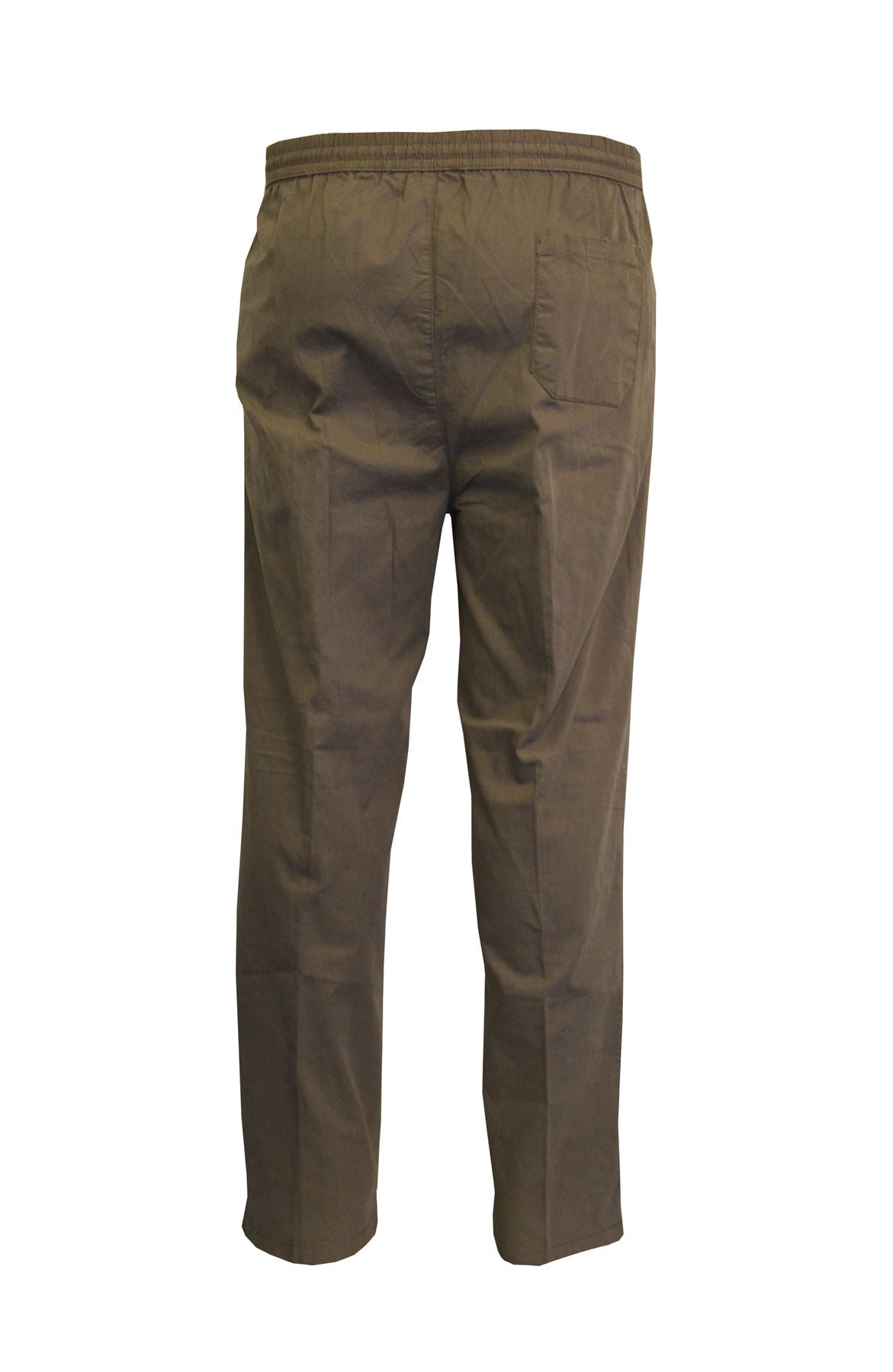 Metaphor Pure Cotton Relaxed Fit Single Combat Pocket Rugby Trousers in Mole Colour