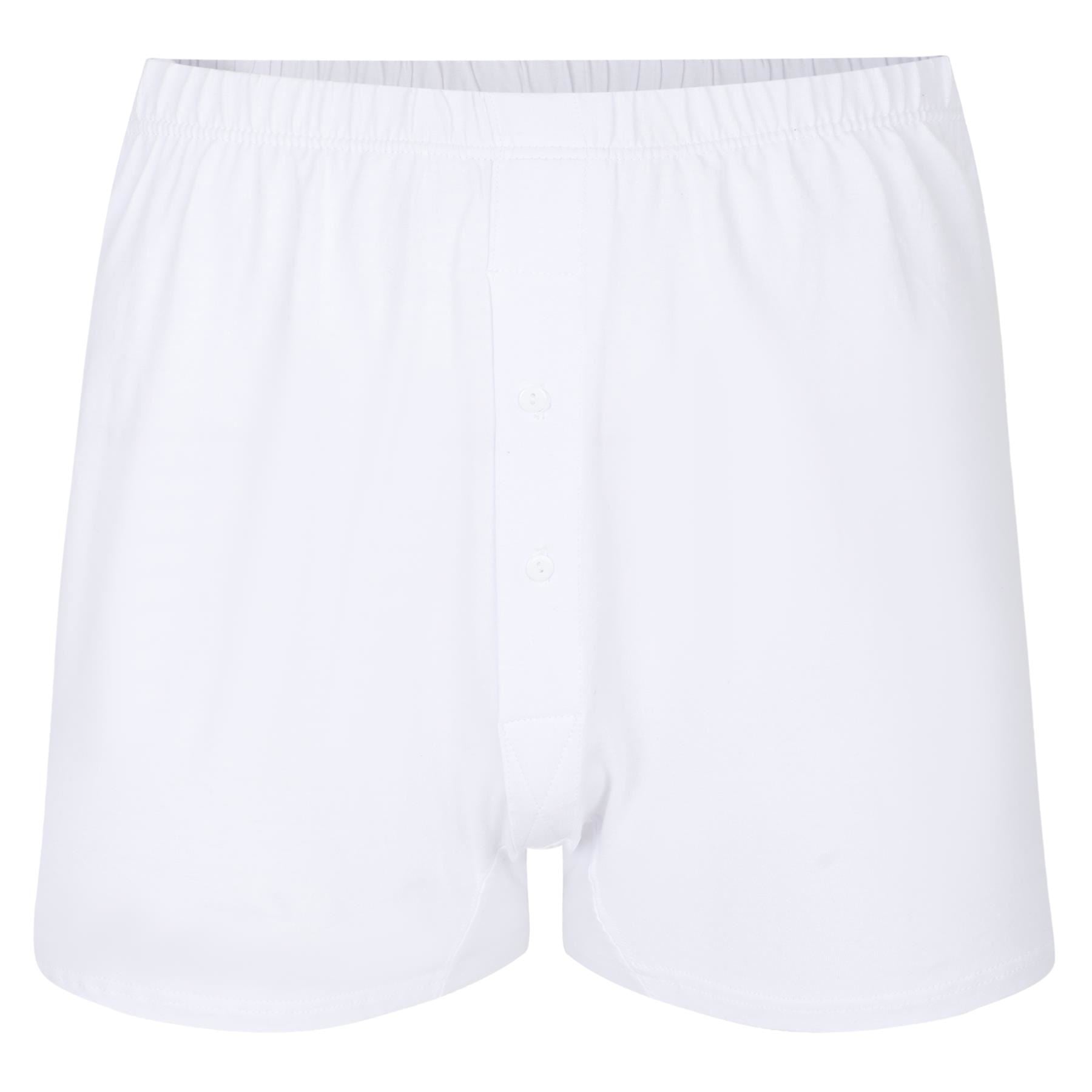 Espionage Big Size Twin Pack Jersey Boxer Shorts (U001) in White, 2XL to 8XL