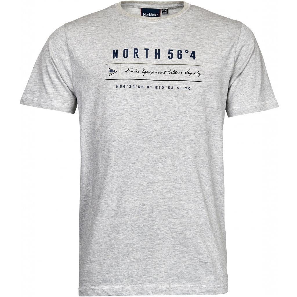 North 564 Mens Big Size Printed Cotton Tee Shirts (01104)