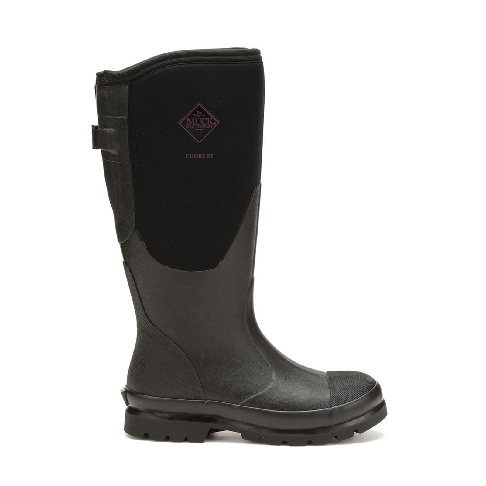 Muck Boots Women's Chore Adjustable Tall Boot in Black 1 to 7