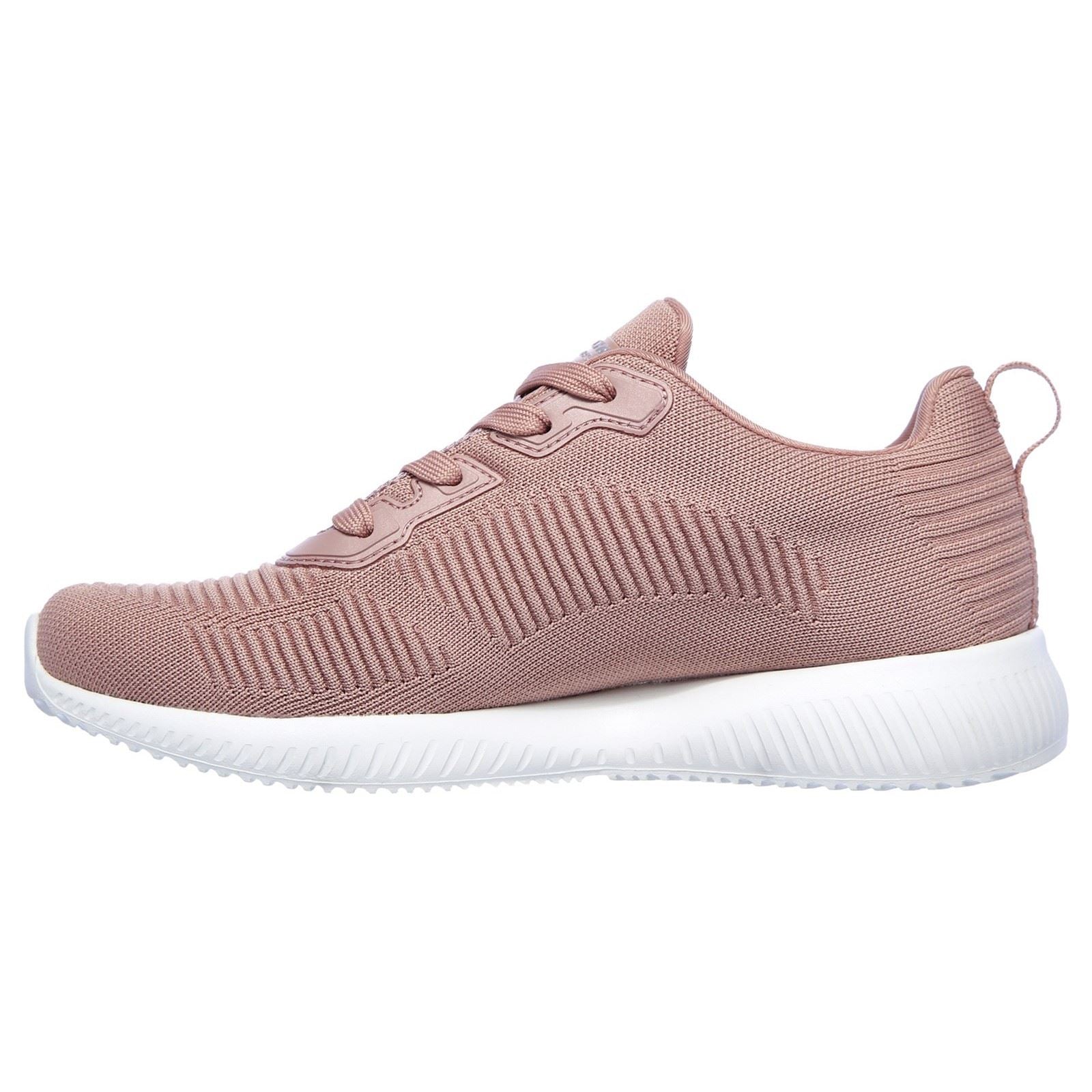 Skechers Bobs Squad Tough Talk Wide Sports Shoe Ladies Sports in  Pink