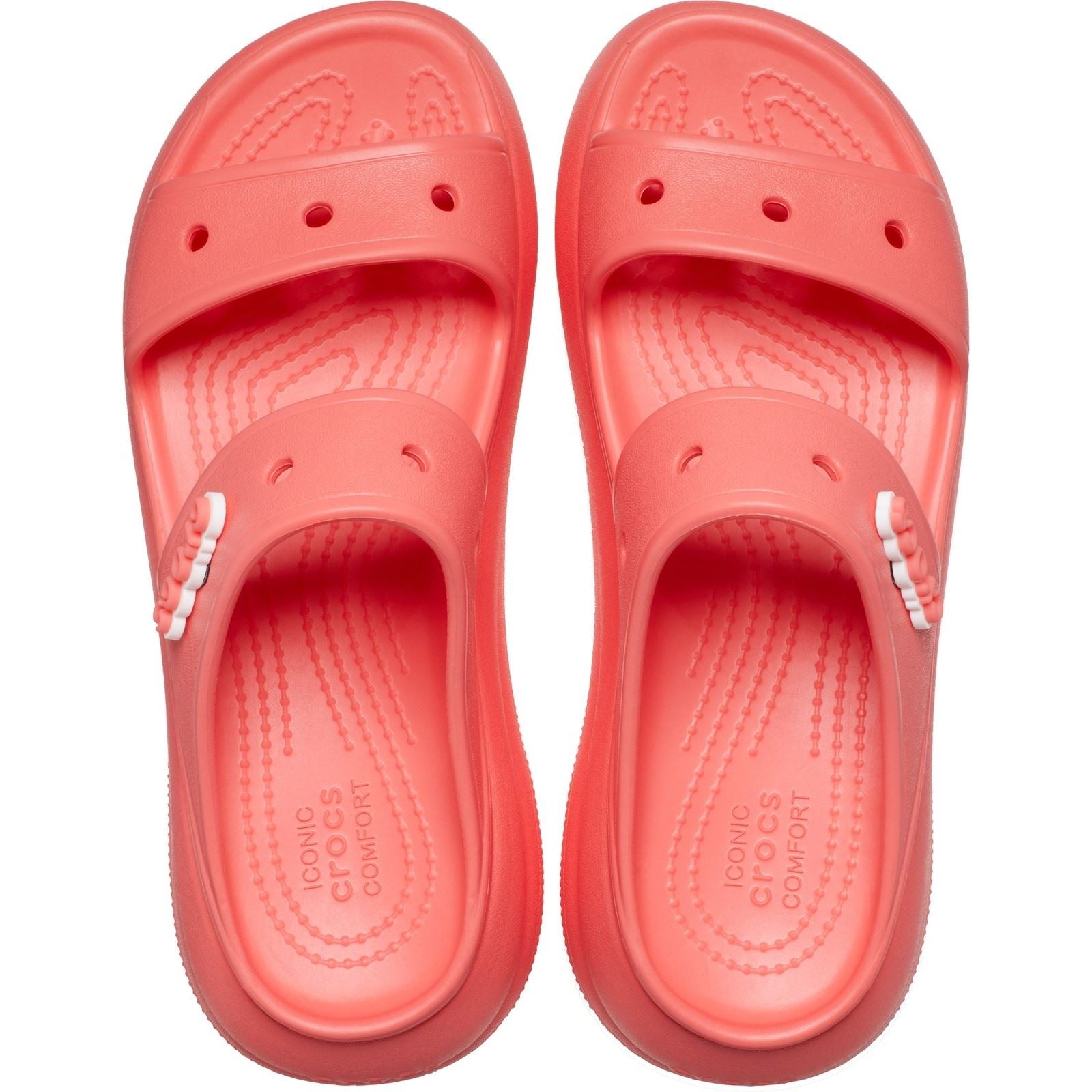 Crocs Unisex's Adult Classic Crush Sandal in 3 Colours, Sizes 4 to 8