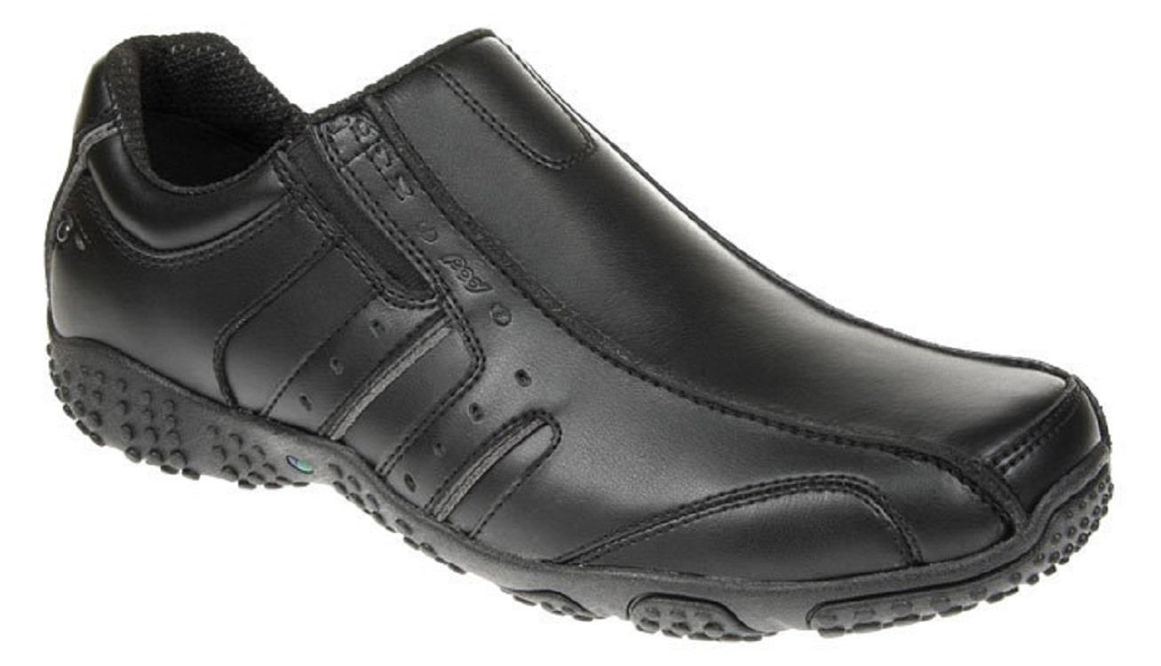 POD Mens Ridge Black Casual Shoes