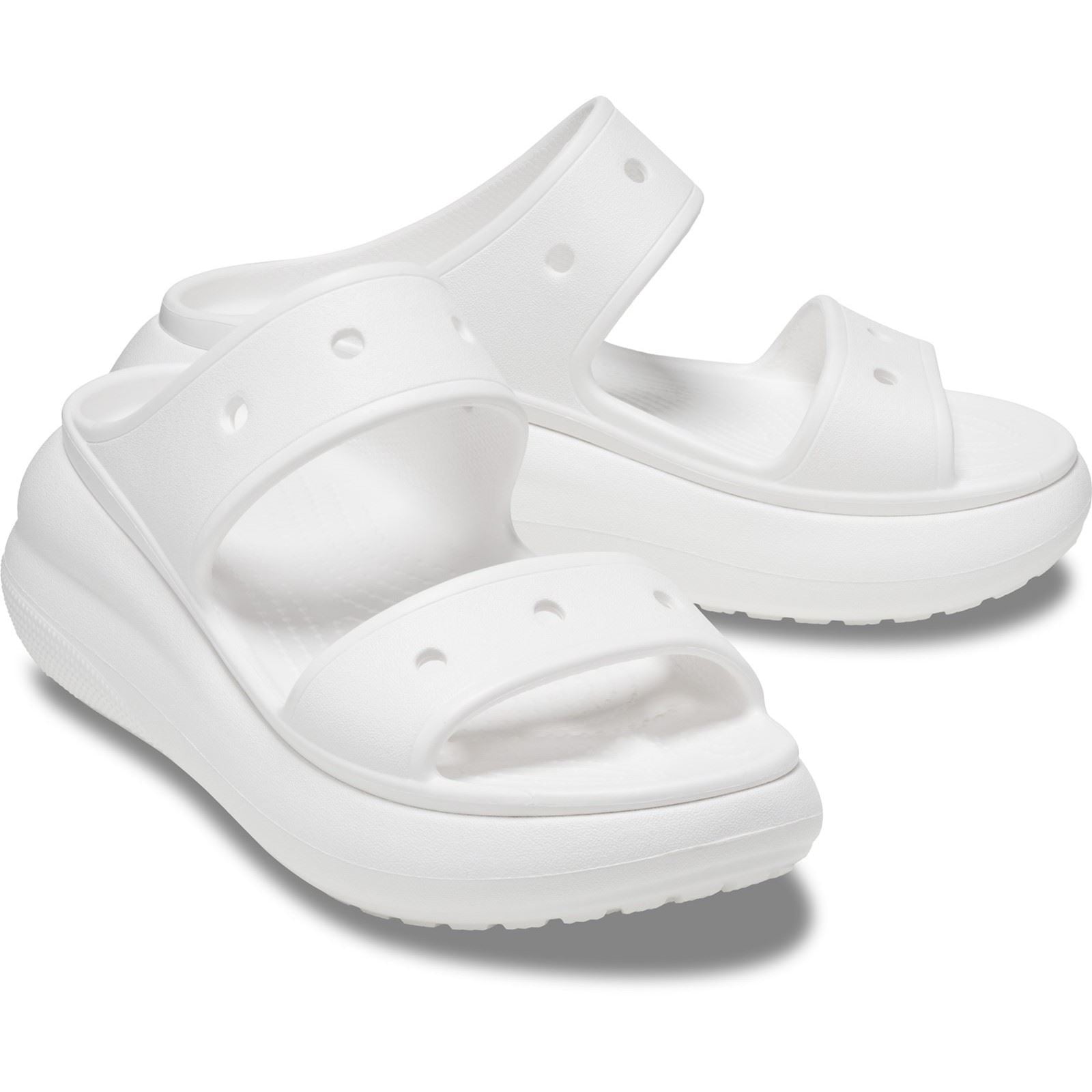 Crocs Unisex's Adult Classic Crush Sandal in 3 Colours, Sizes 4 to 8