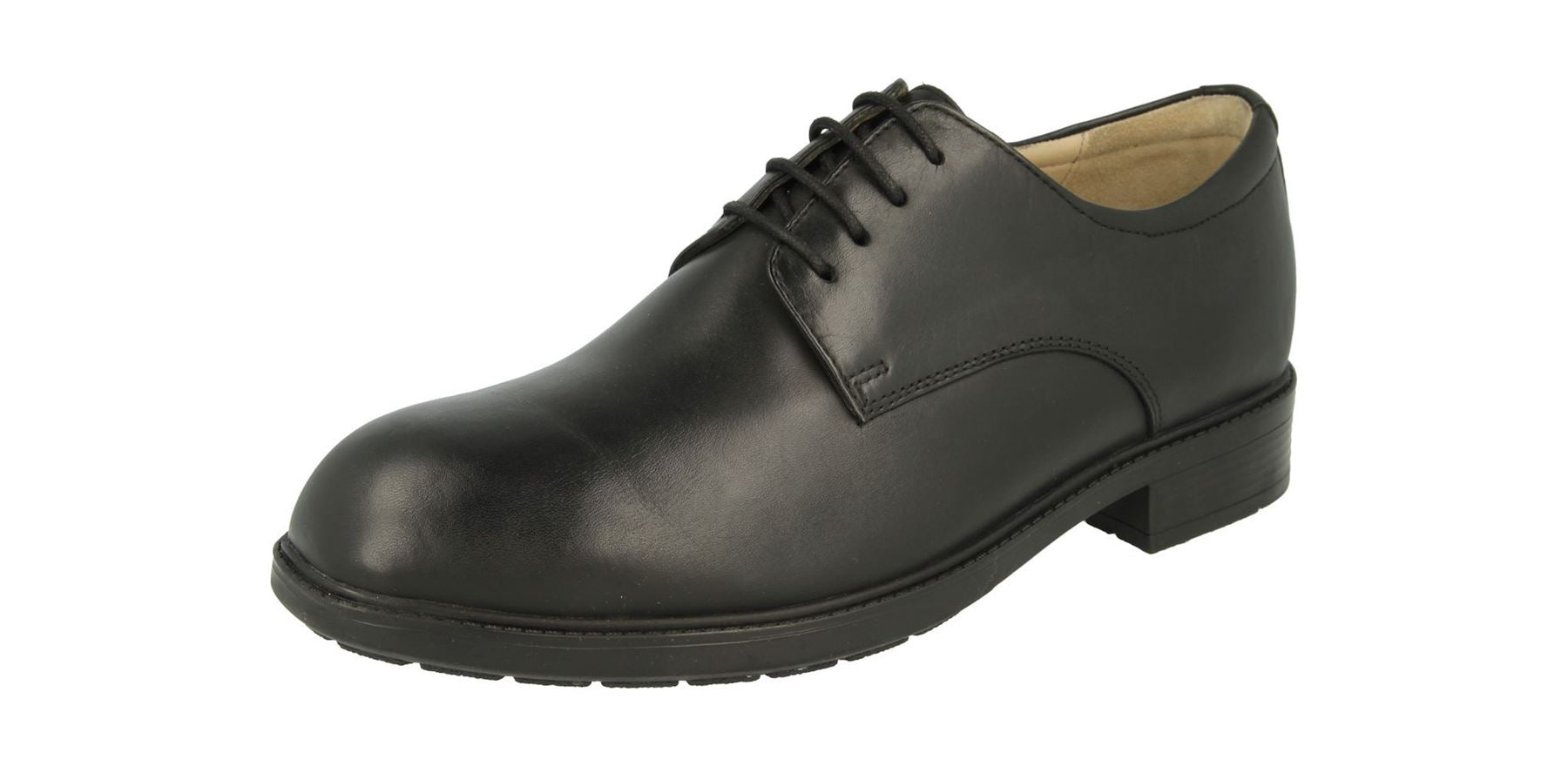 DB's Mens Wide Fit (2V) Formal Lace Up Shoes (Finsbury) in Black 7, 8, 14,
