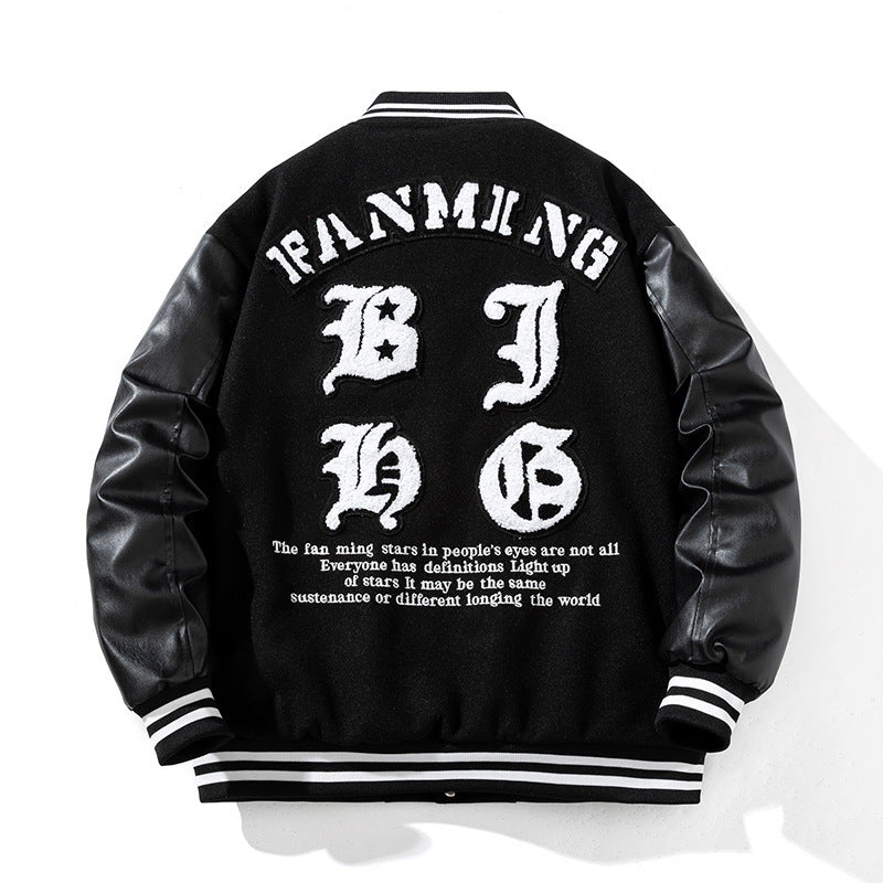 Bomber Jacket – Cotton-Padded Thickened Woolen Coat