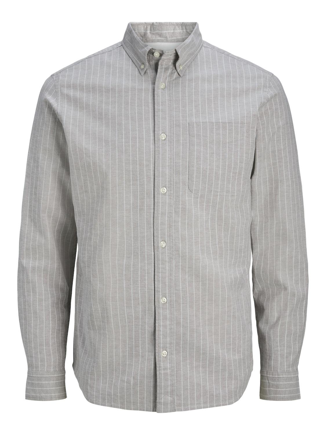 Jack & Jones Oxford Shirt With Long Sleeves For Men (JPRBLUBROOK) in 8 Colours, L-XL