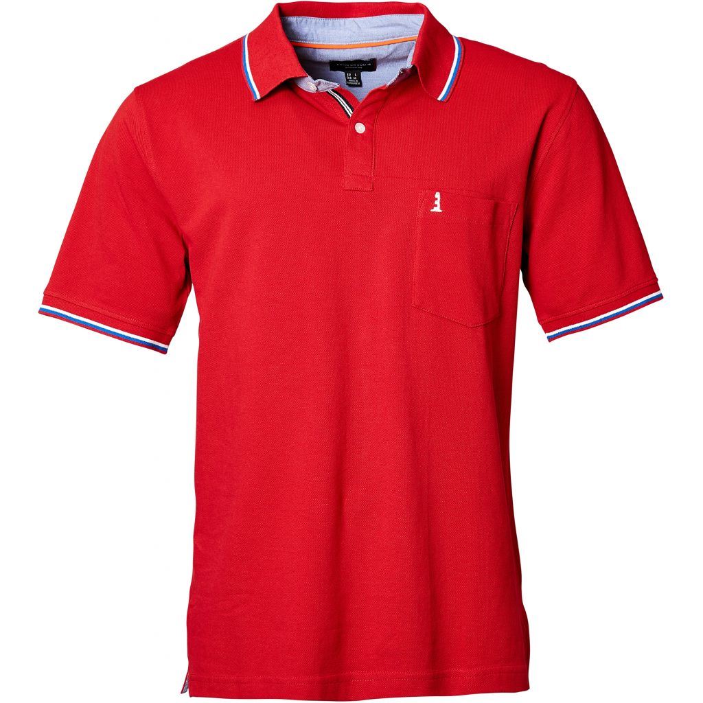 North 56*4 Mens Big Size Cotton Pique Polo Shirt (91129)