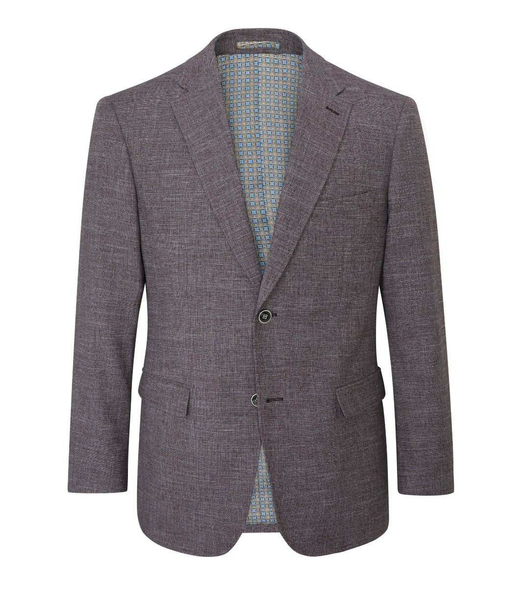 Skopes Tailored Fit Jamie Suit Jacket For Men in Berry Red, 36S-62L