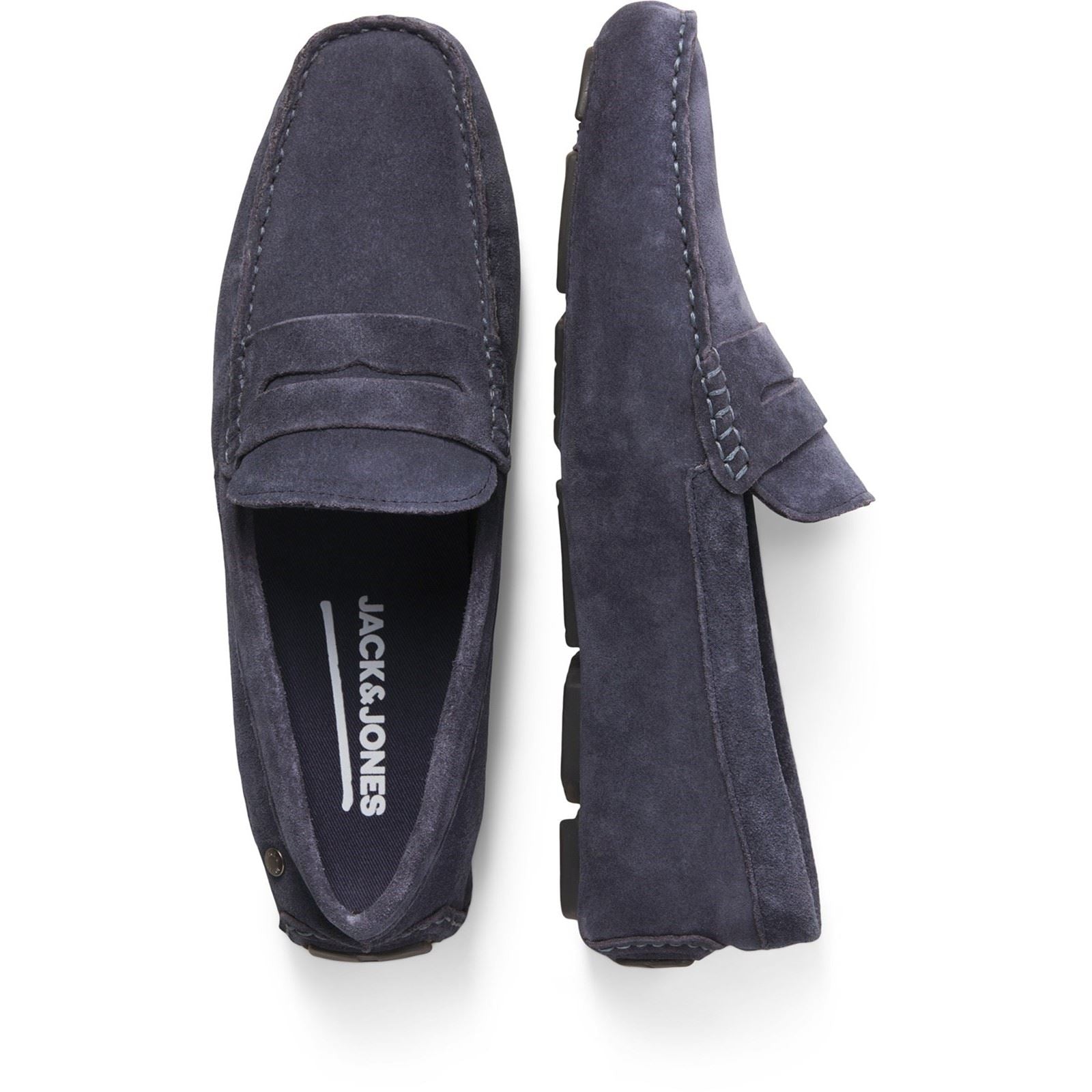 Jack & Jones Men Classic Slip On Shoes - Jensen Loafer - 3 Colours, 7-12